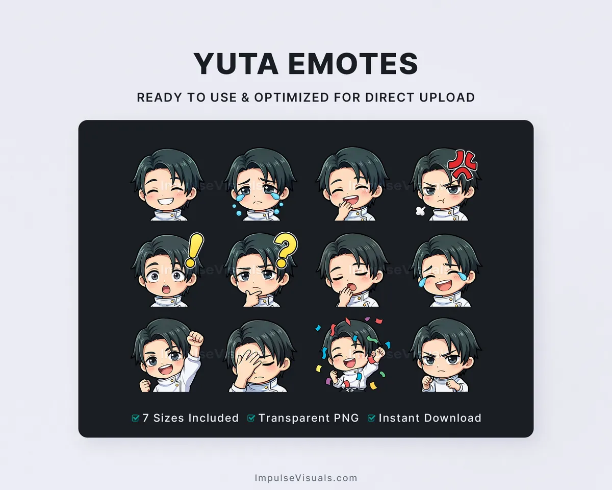 Yuta-twitch-emote-pack-dark-bg-preview
